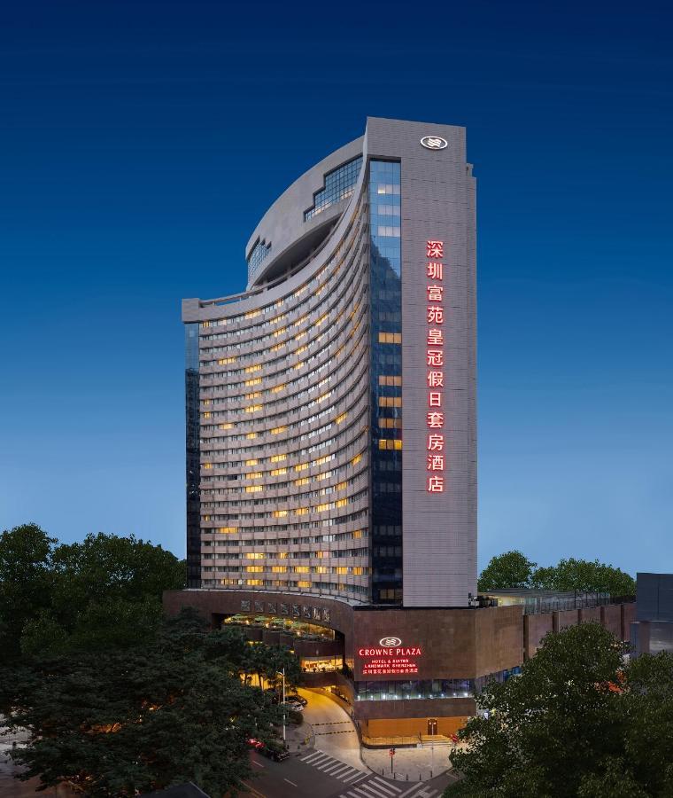 Crowne Plaza Hotel & Suites Landmark Shenzhen By Ihg - Nearby Luohu Border, Indoor Heated Swimming Pool, Complimentary Welcome Drink Exterior photo
