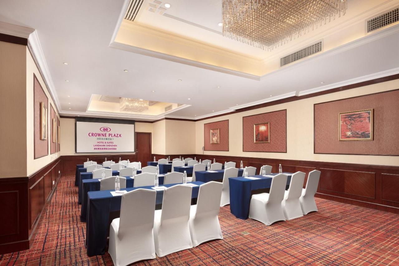 Crowne Plaza Hotel & Suites Landmark Shenzhen By Ihg - Nearby Luohu Border, Indoor Heated Swimming Pool, Complimentary Welcome Drink Exterior photo